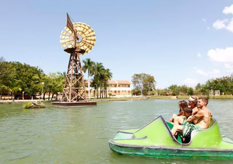 O lago